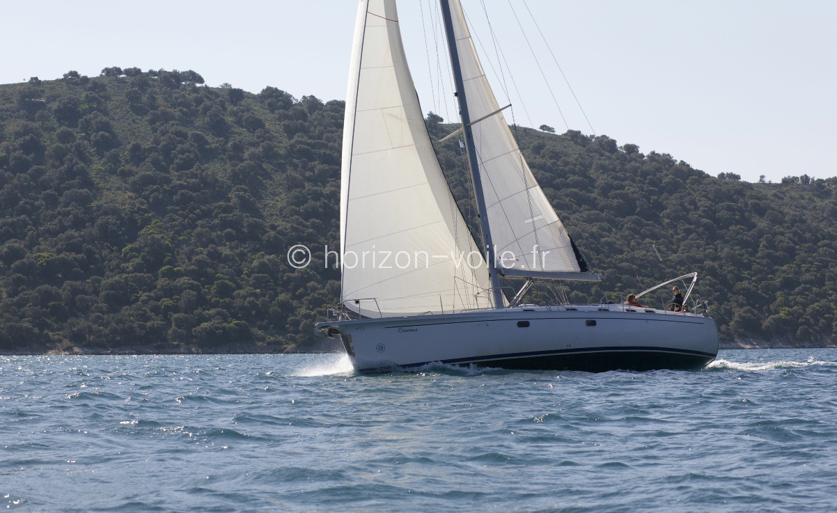 Croisière en voilier avec skipper francais en Grèce